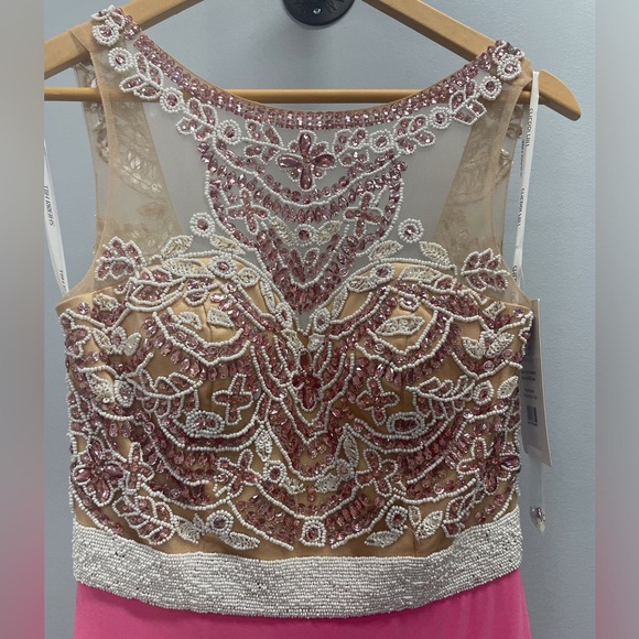 Sherri Hill Evening Gown Style 50396 NWT - Pink Size 6 - Picture 3 of 8